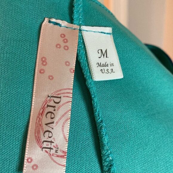 PRIVETT GREEN/BLUE DRESS - SZ Medium - Picture 2 of 10